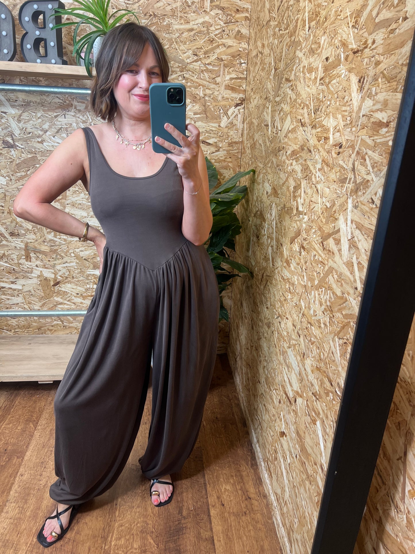 Balloon Leg Jumpsuit
