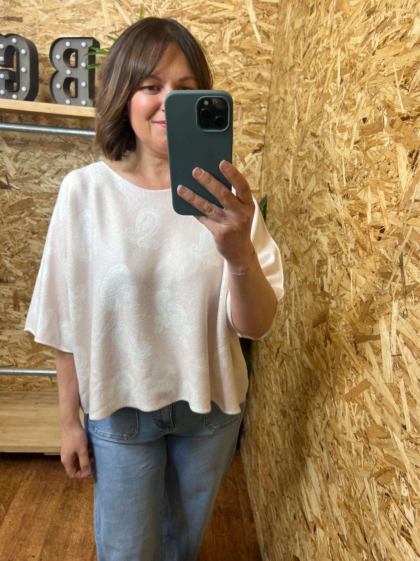 Paisley Print Ella Knit