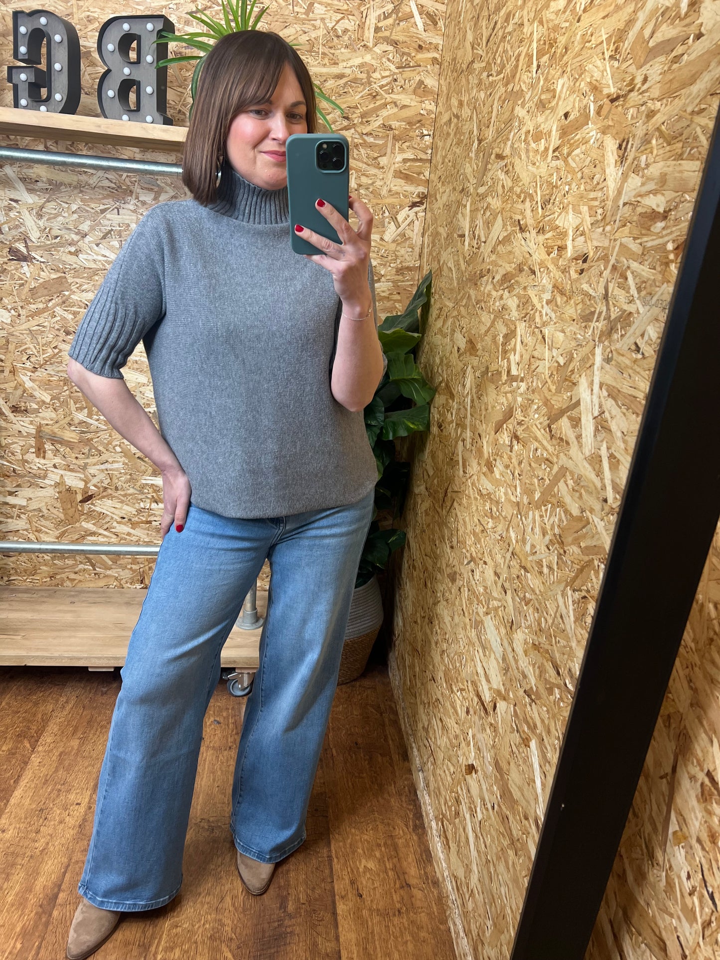 Short Sleeve Adele Knit