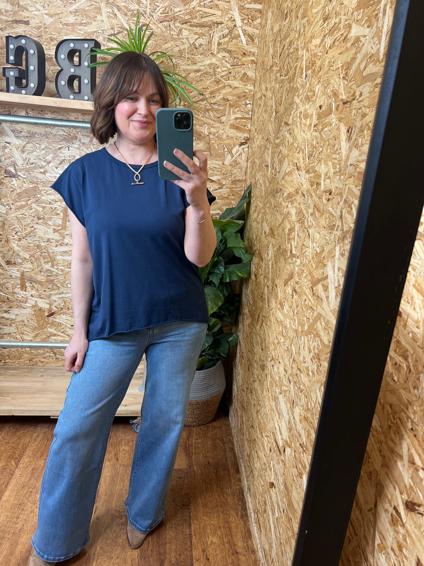 Basic Cap Sleeve Tee