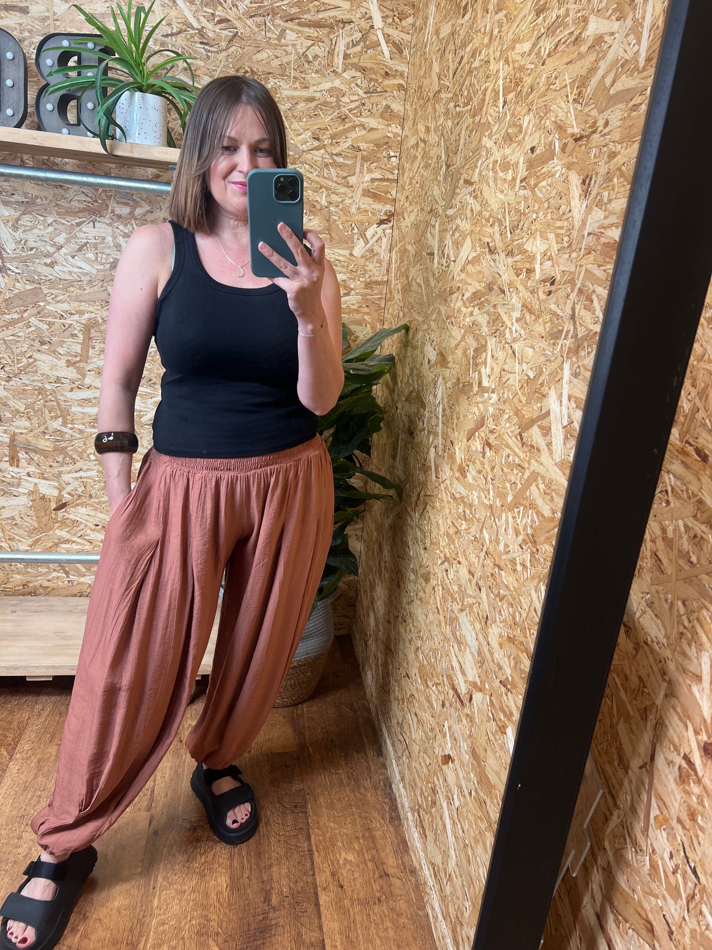 Ballon Trousers Rust