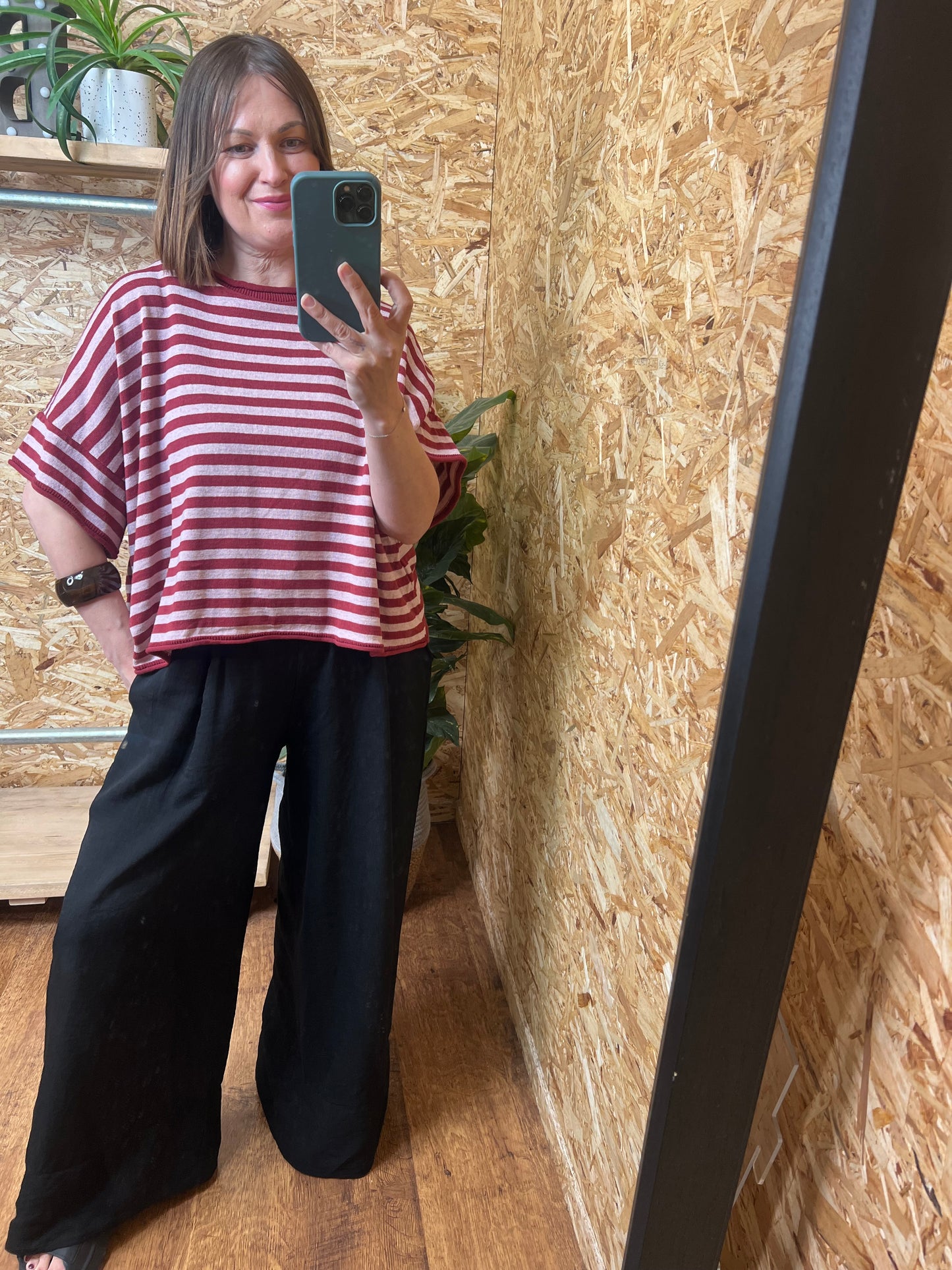 Stripe Fine Knit