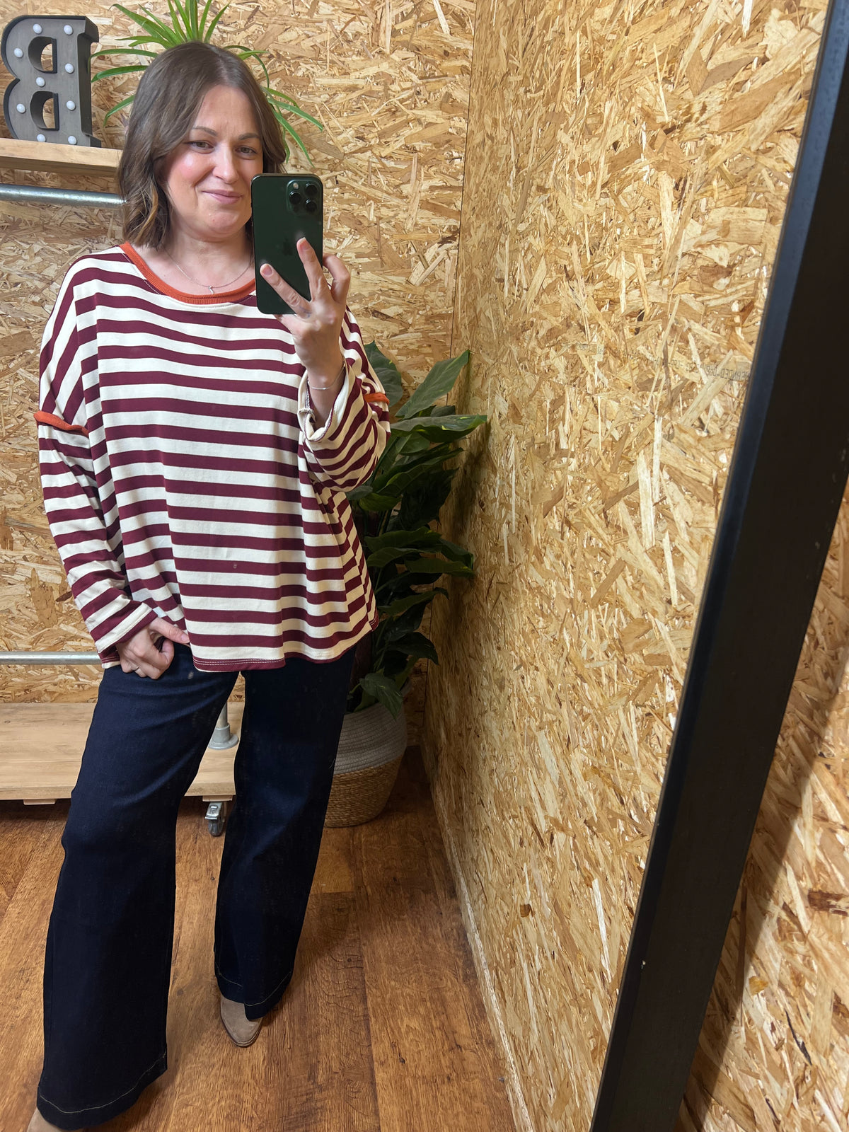 Striped Sweatshirt