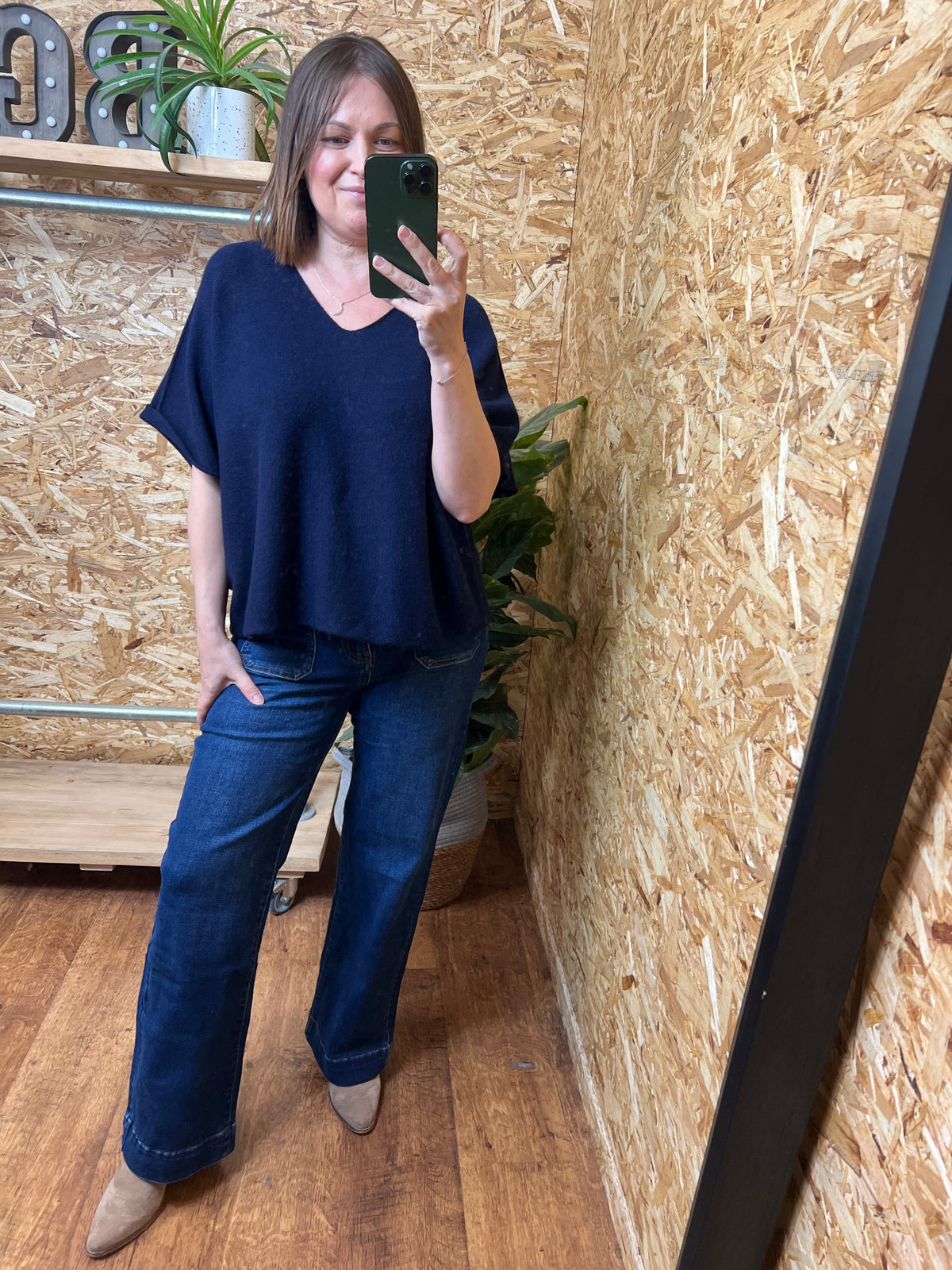 Ella V Neck Knit