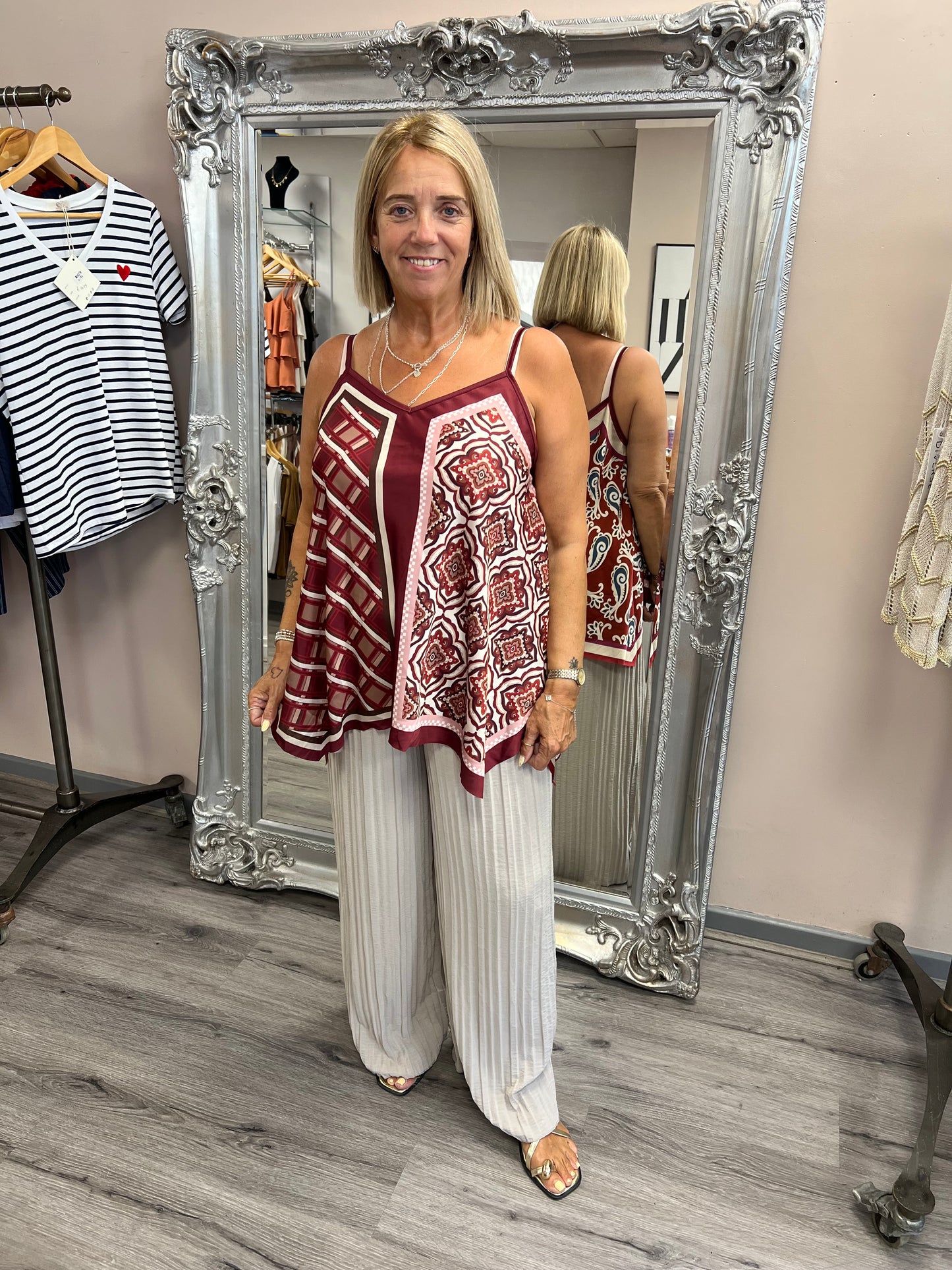 Pleated Trousers
