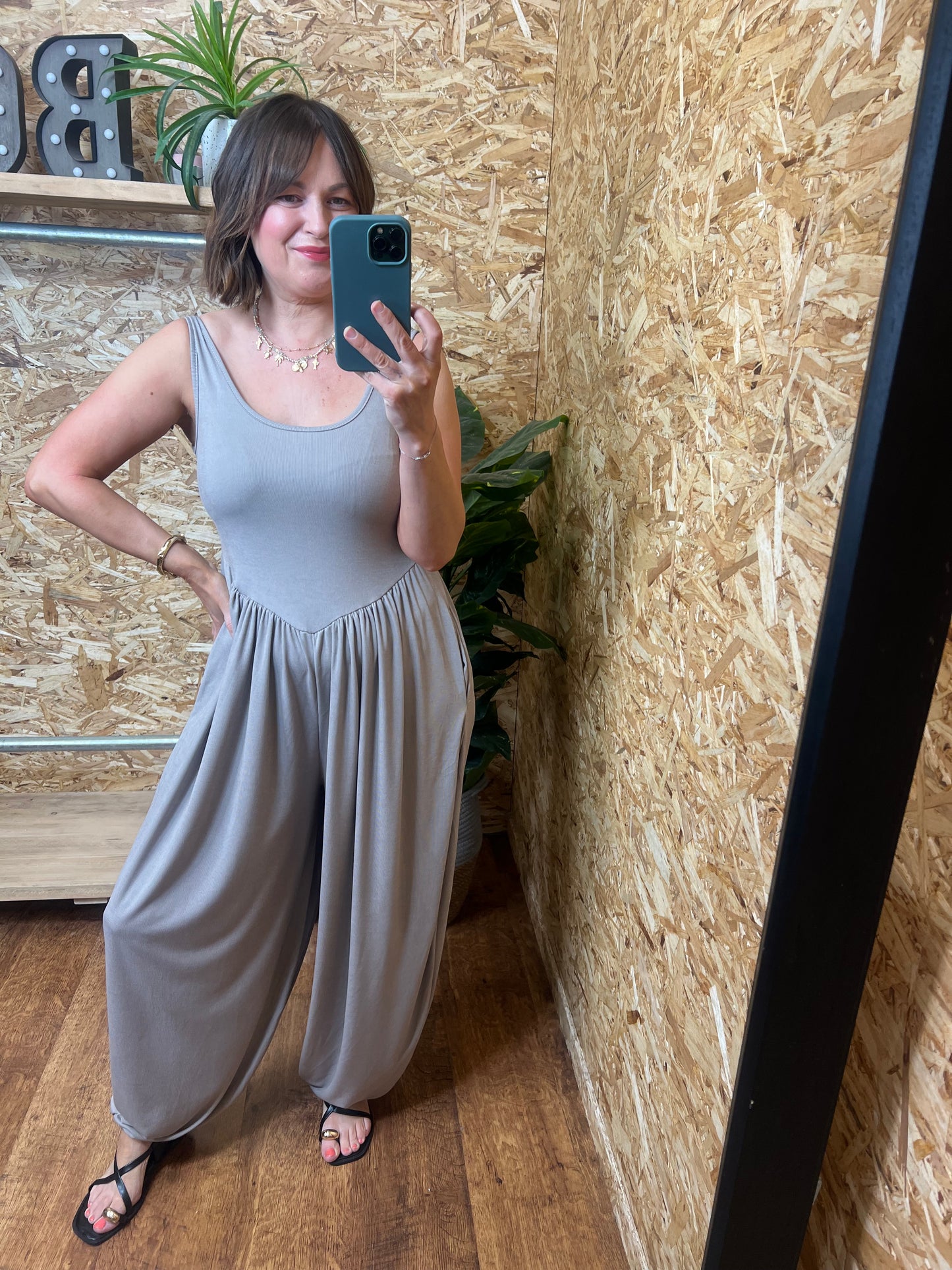 Balloon Leg Jumpsuit
