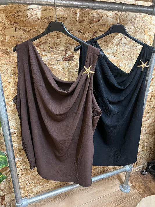 Starfish Cowl Top