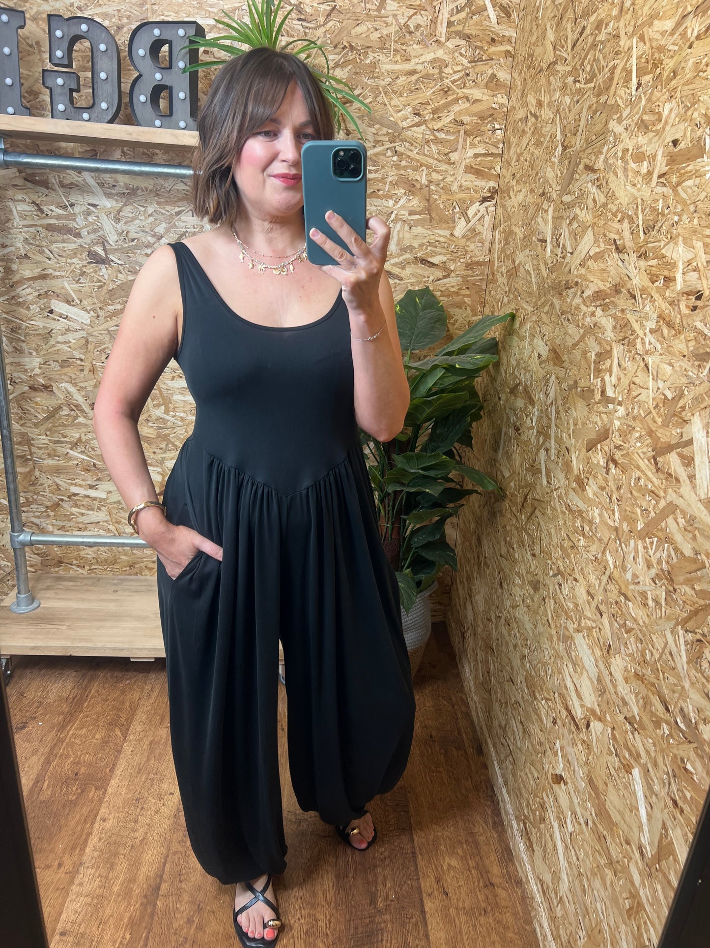 Balloon Leg Jumpsuit