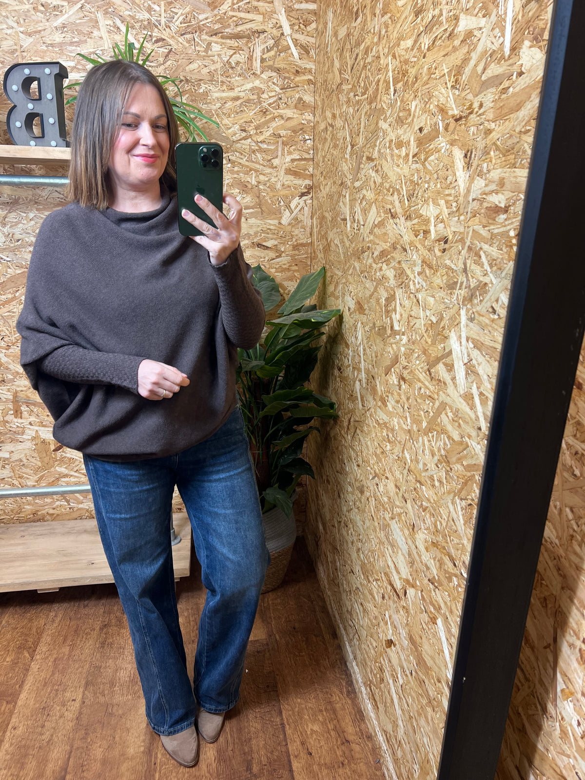 Cleo Asymmetric Knit