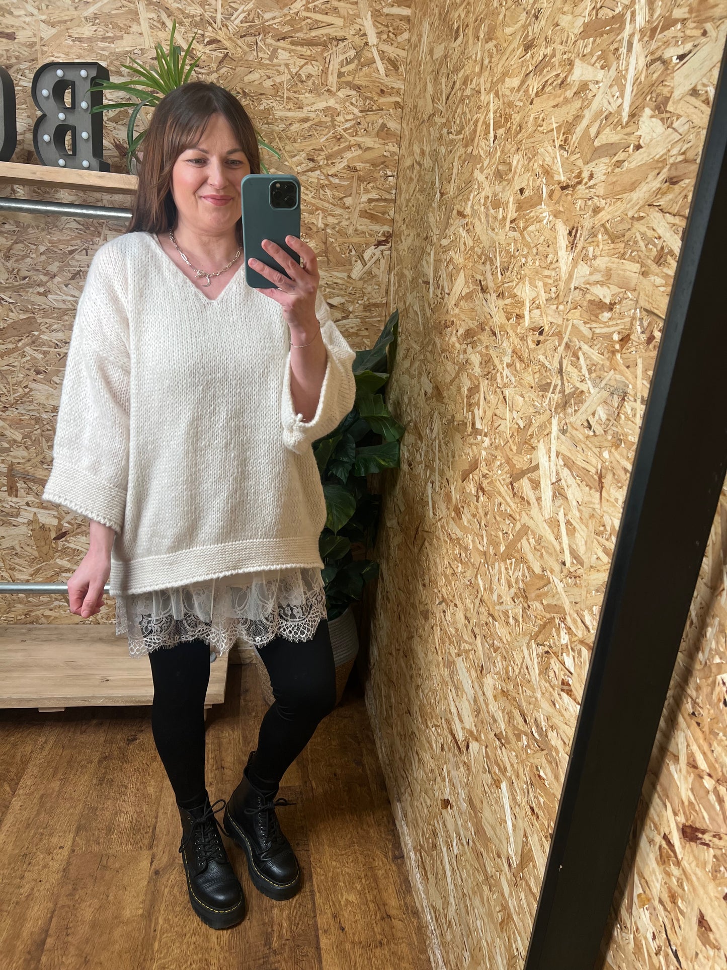Lace Tunic Knit