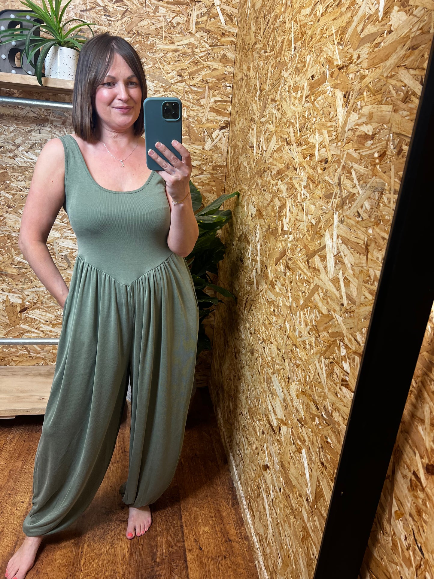 Balloon Leg Jumpsuit