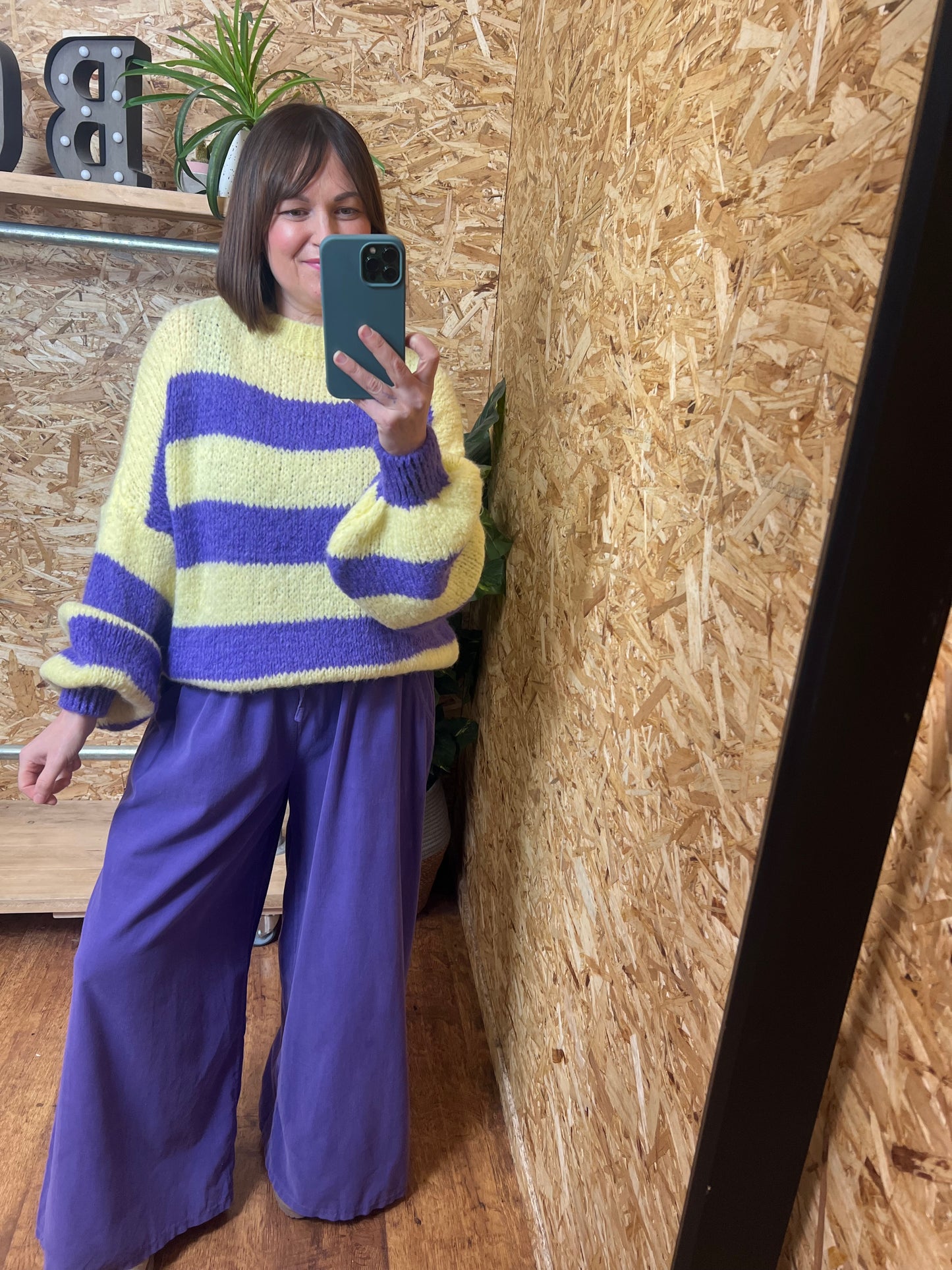 Chunky Stripe Knit