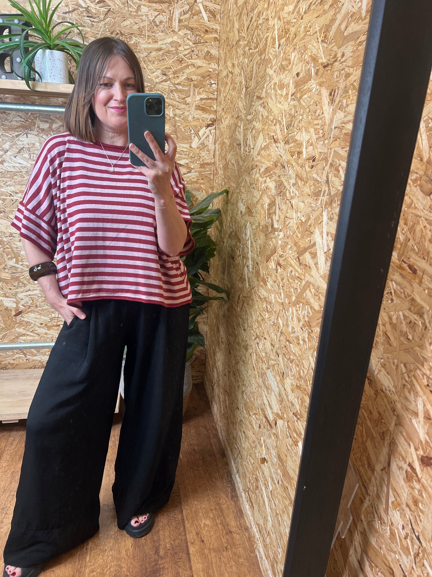 Stripe Fine Knit