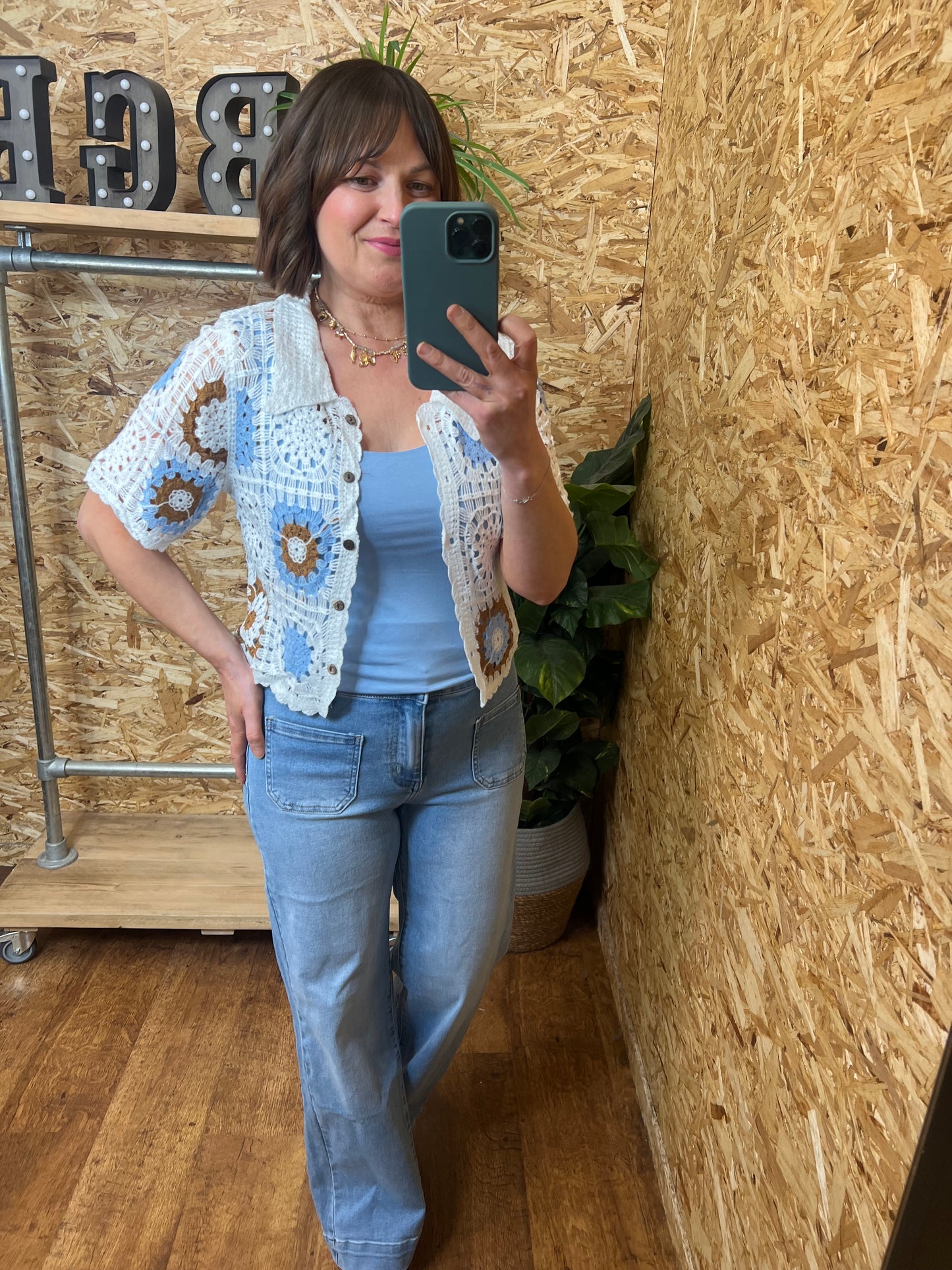 Bonnie Crochet Shirt