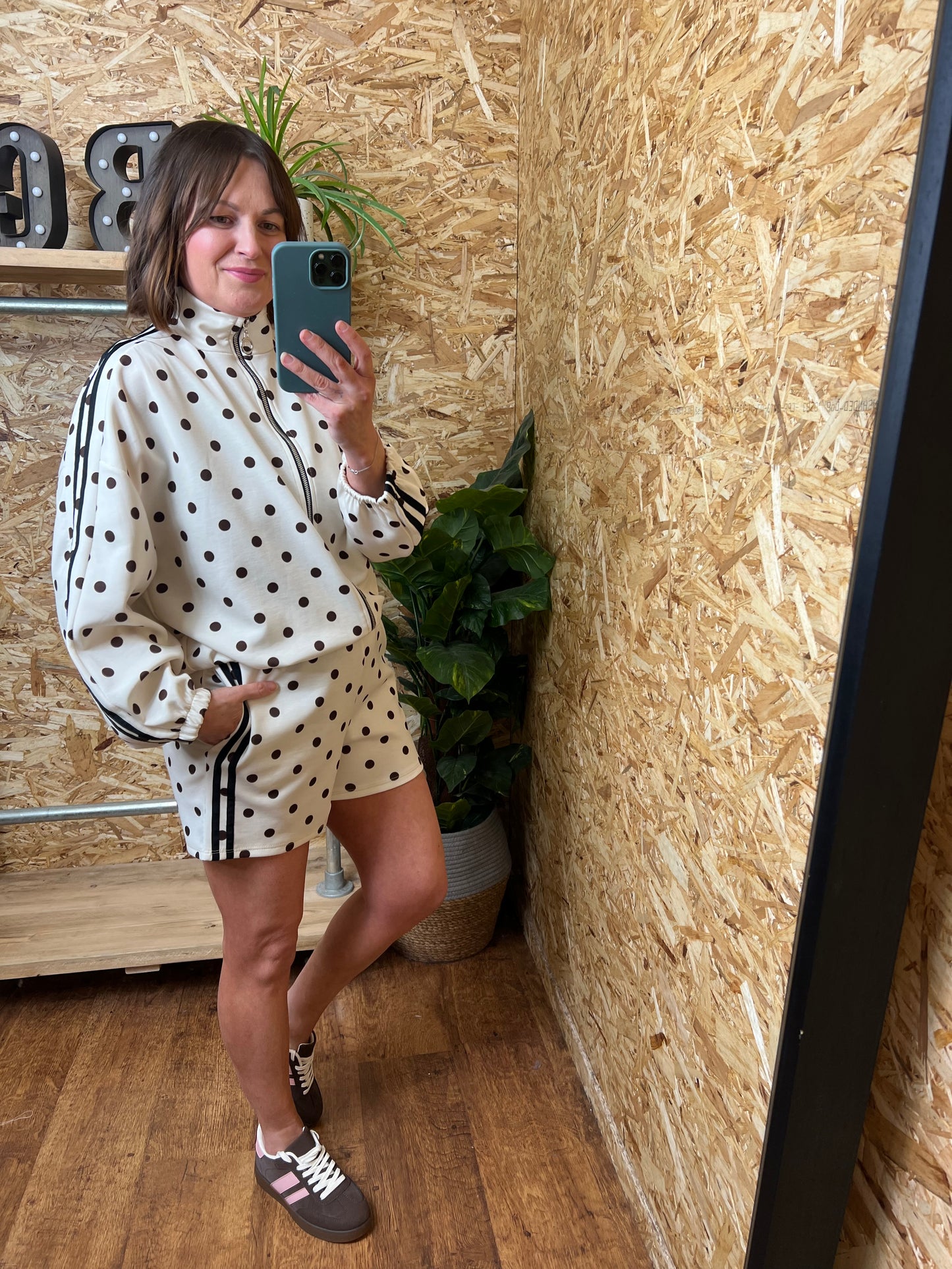 Polka Dot Short Set