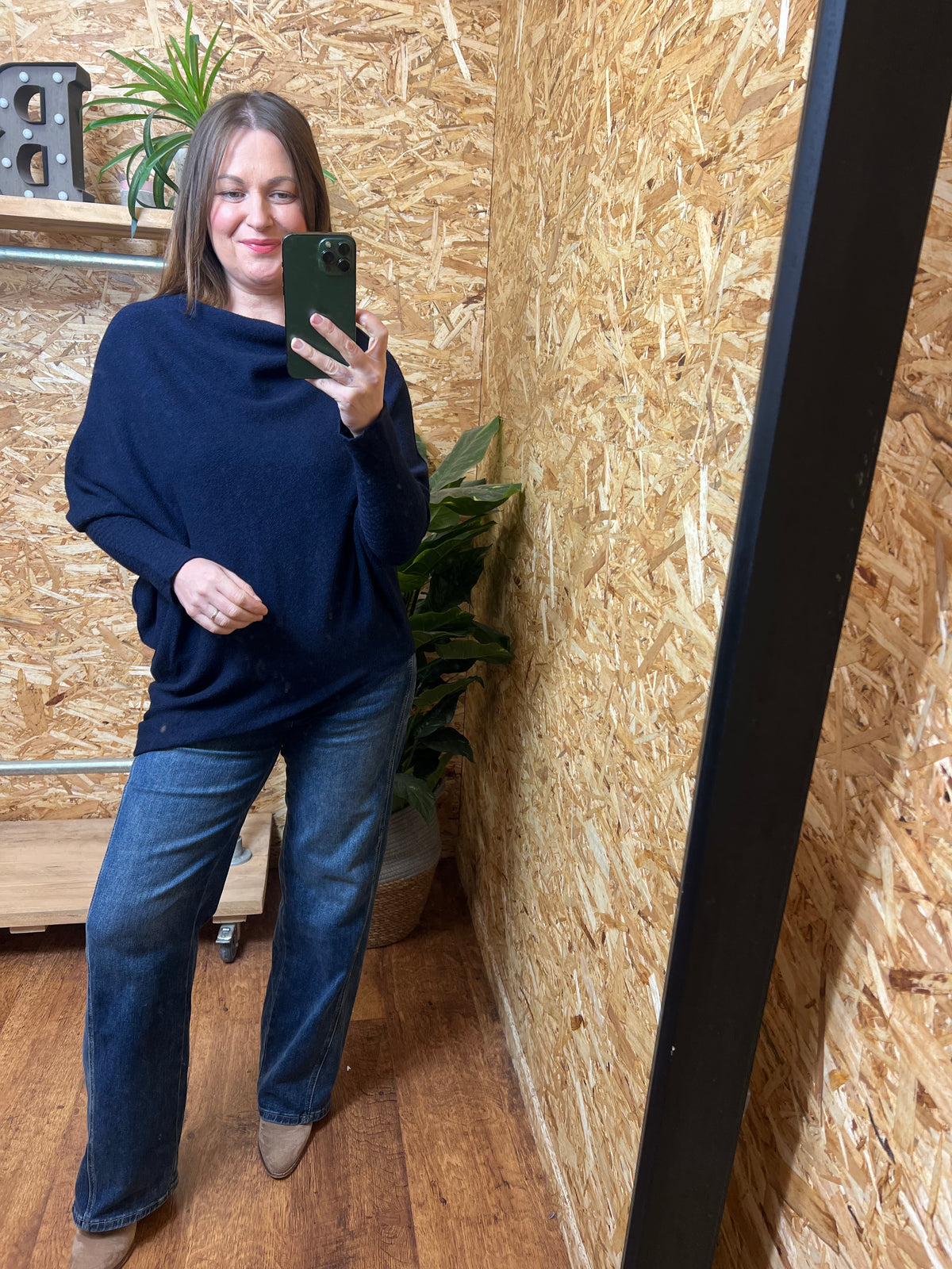 Cleo Asymmetric Knit