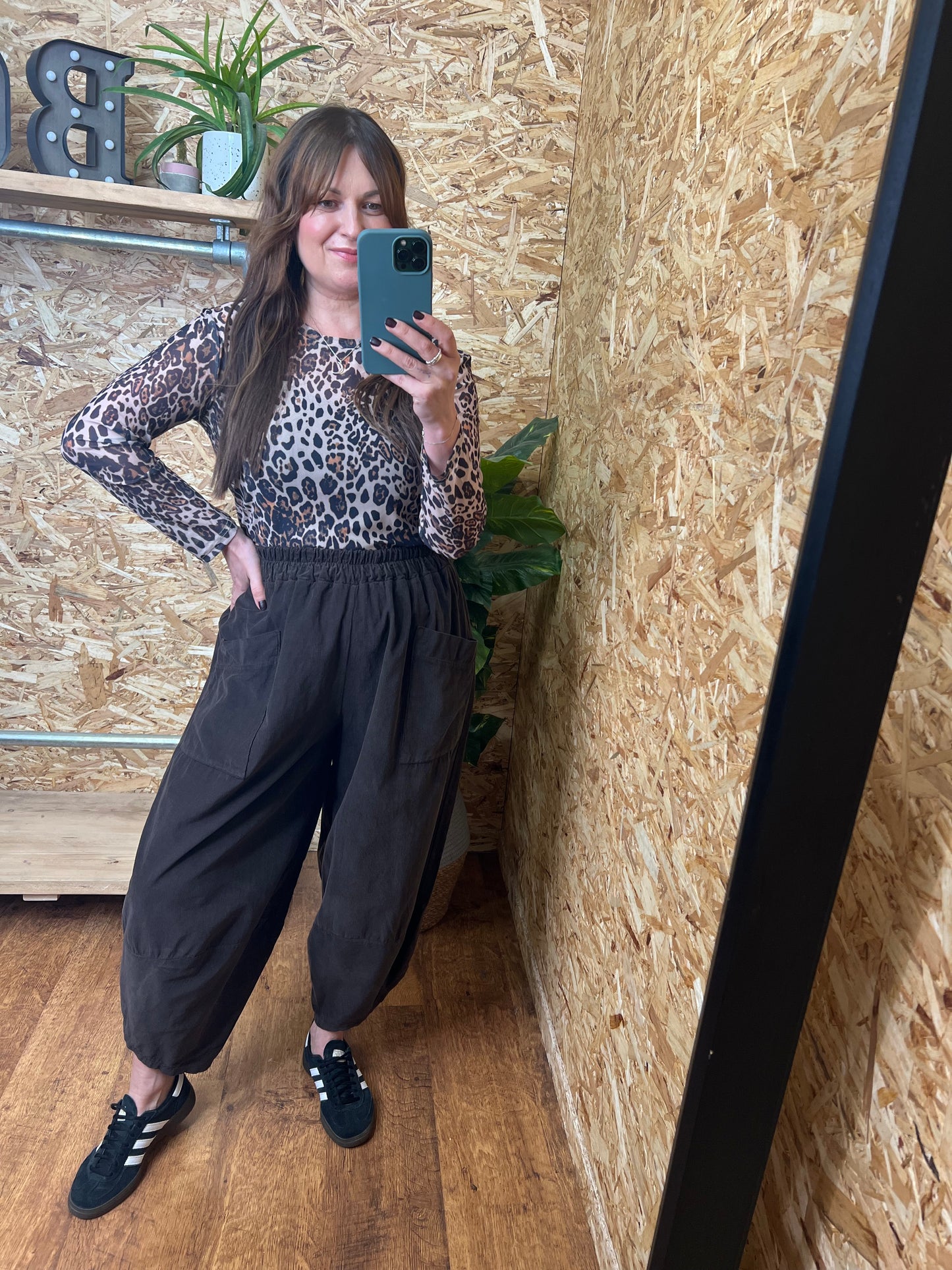 Needle Cord Cocoon Trousers