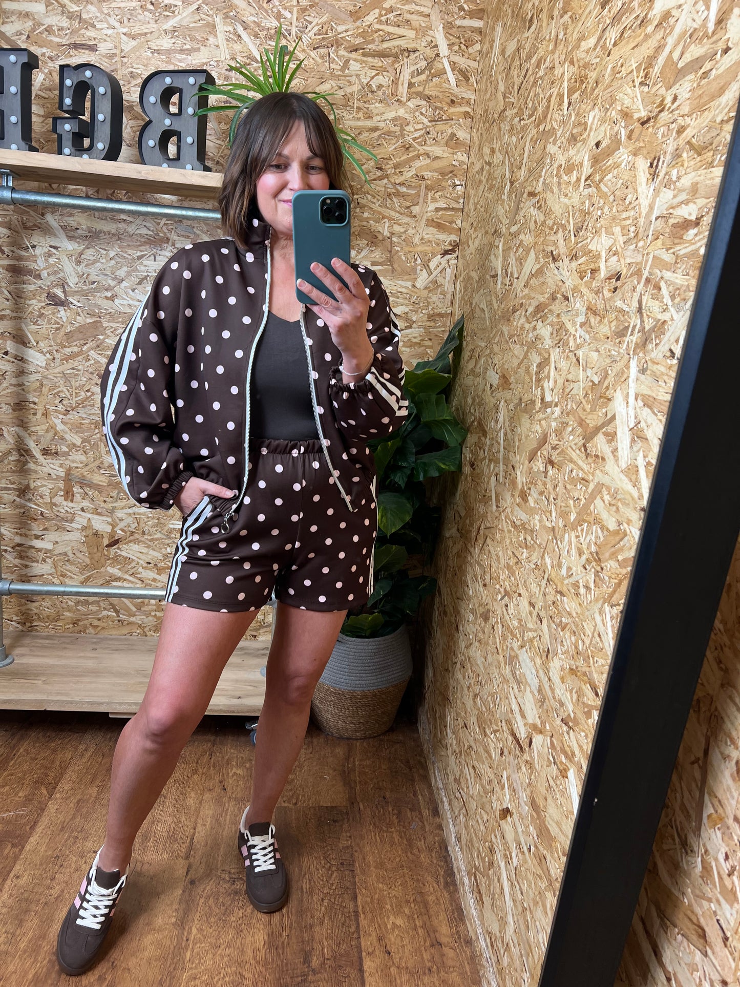 Polka Dot Short Set