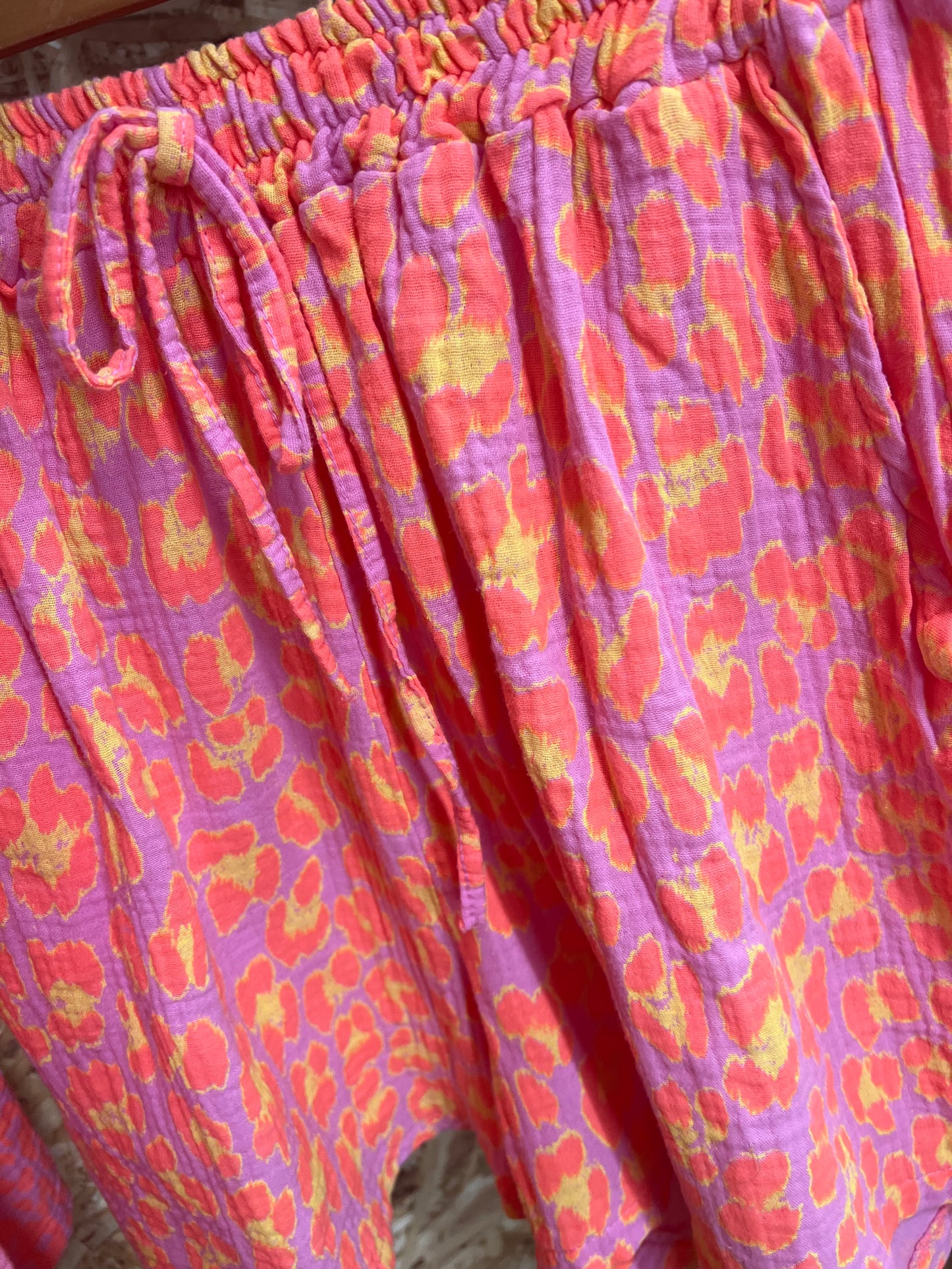 Neon Leopard Shorts
