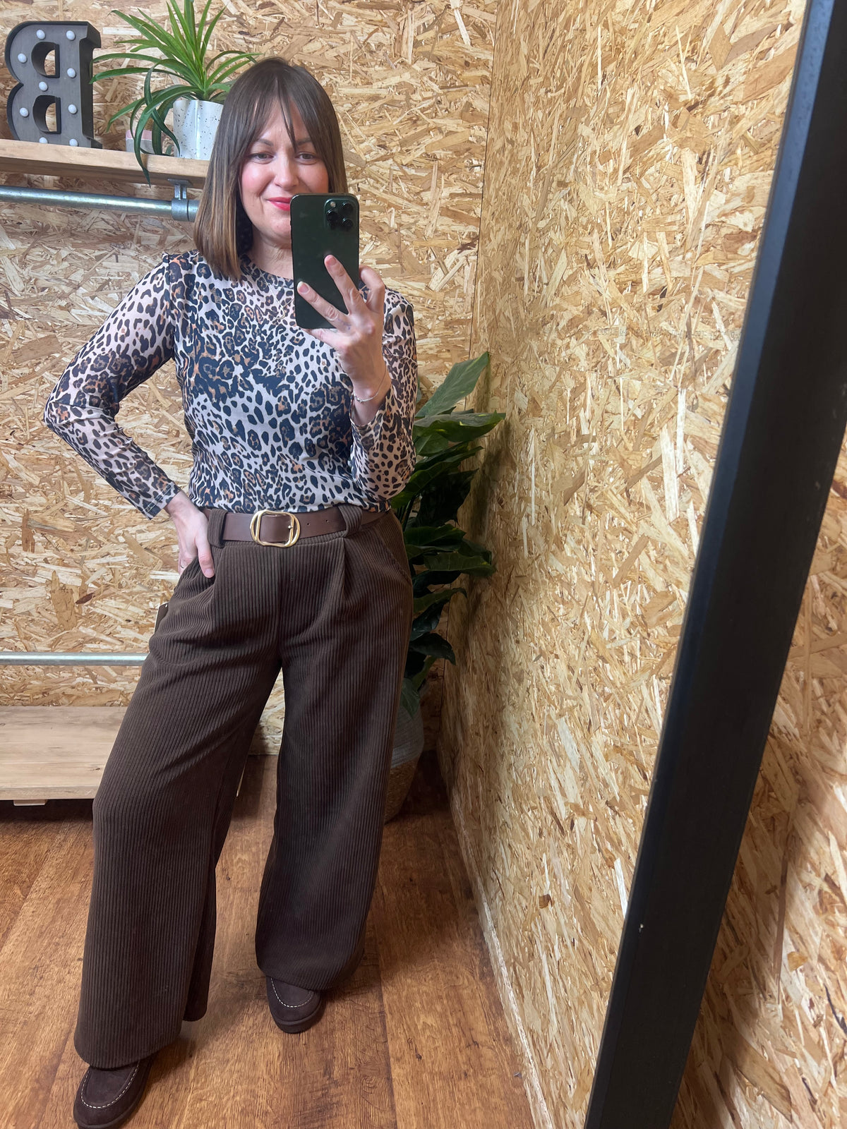Hannah Wide Leg Cord Trousers