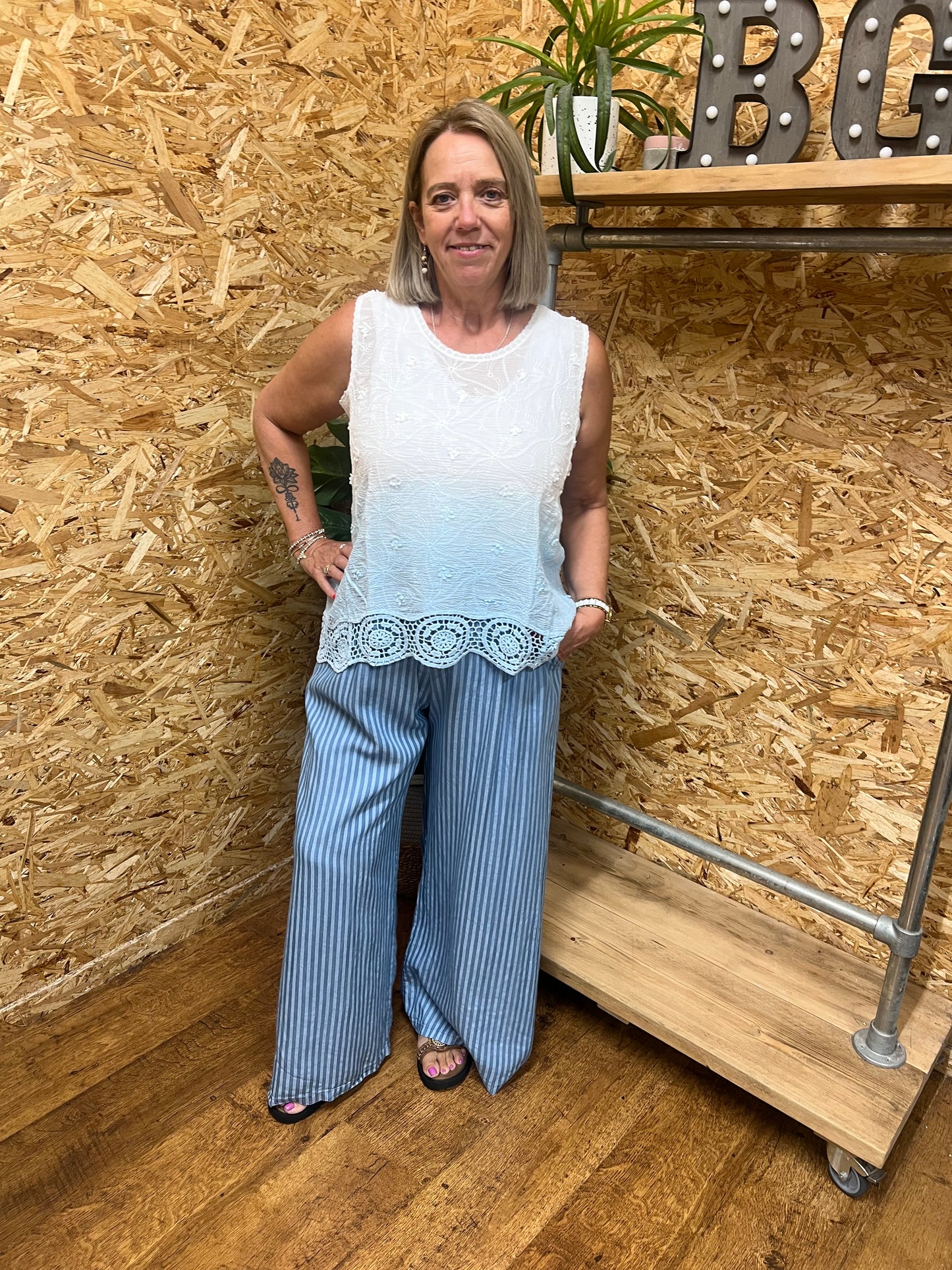 Ombre Crochet Top
