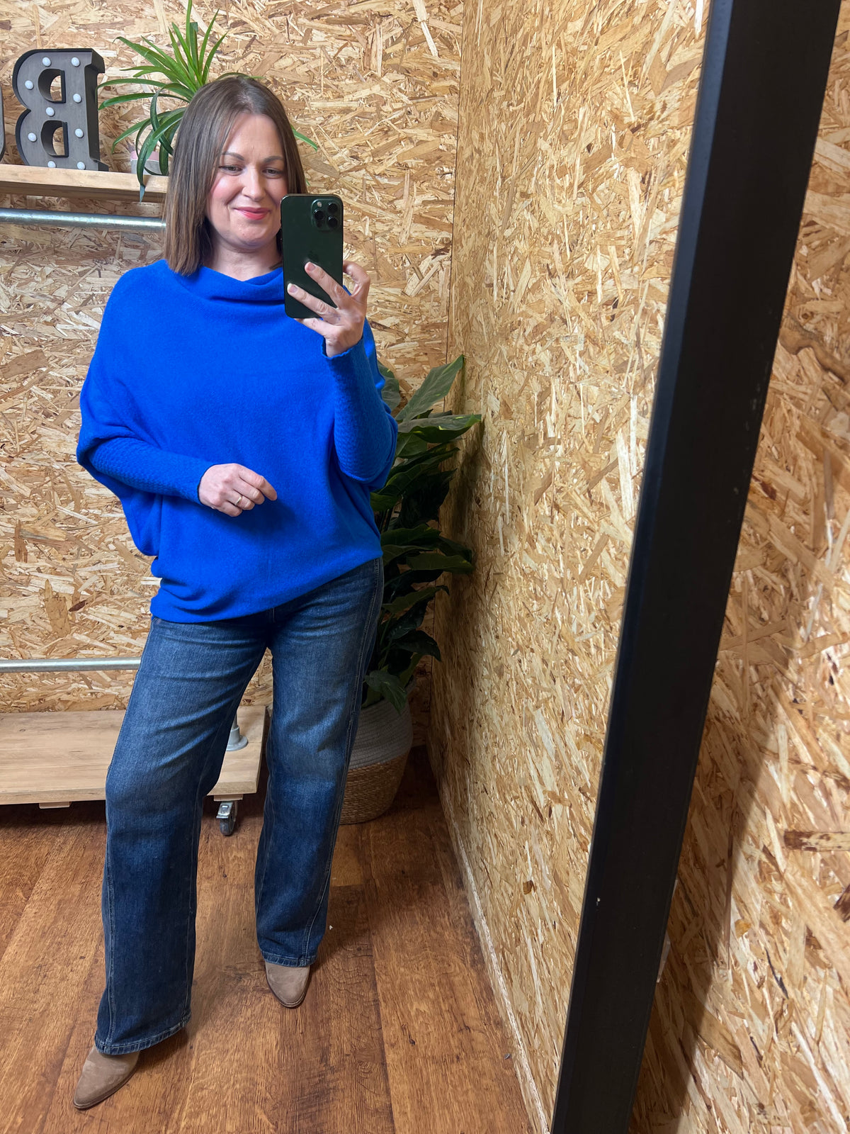 Cleo Asymmetric Knit