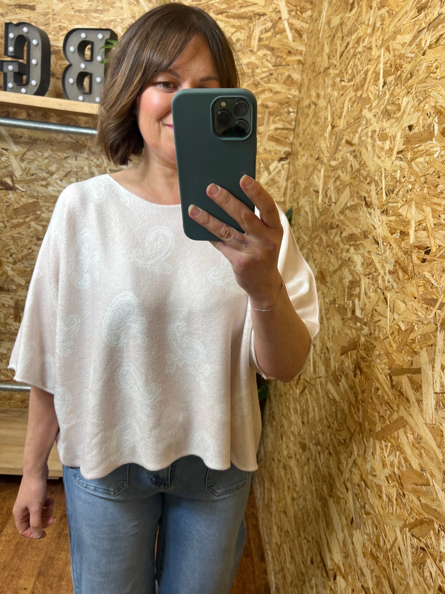 Paisley Print Ella Knit