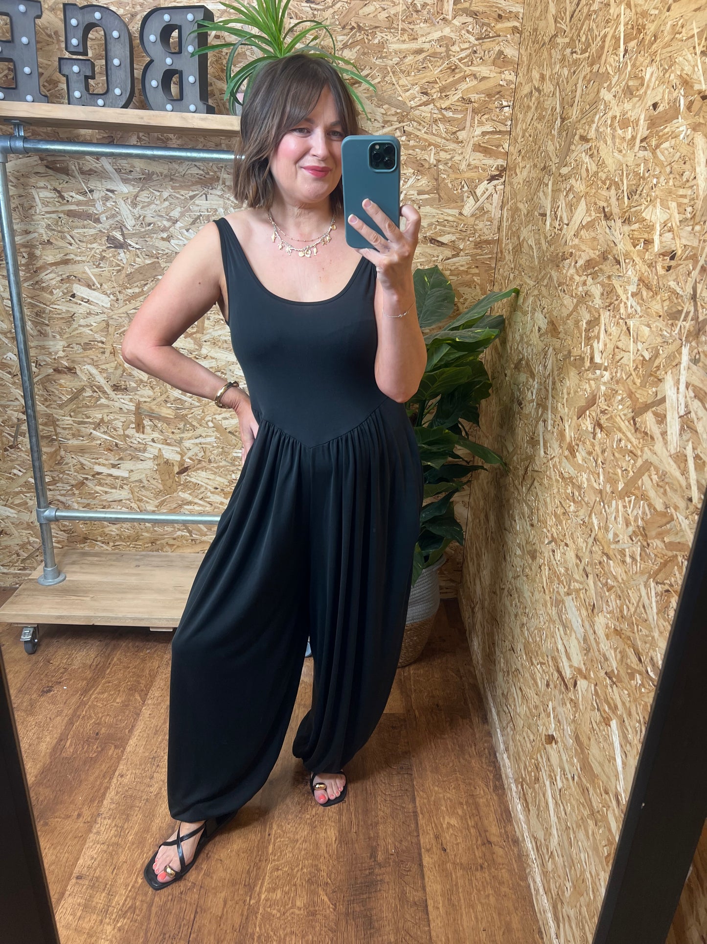 Balloon Leg Jumpsuit