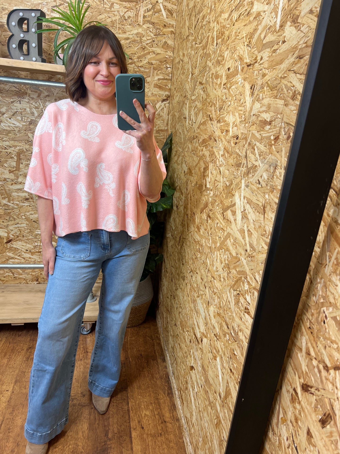 Paisley Print Ella Knit