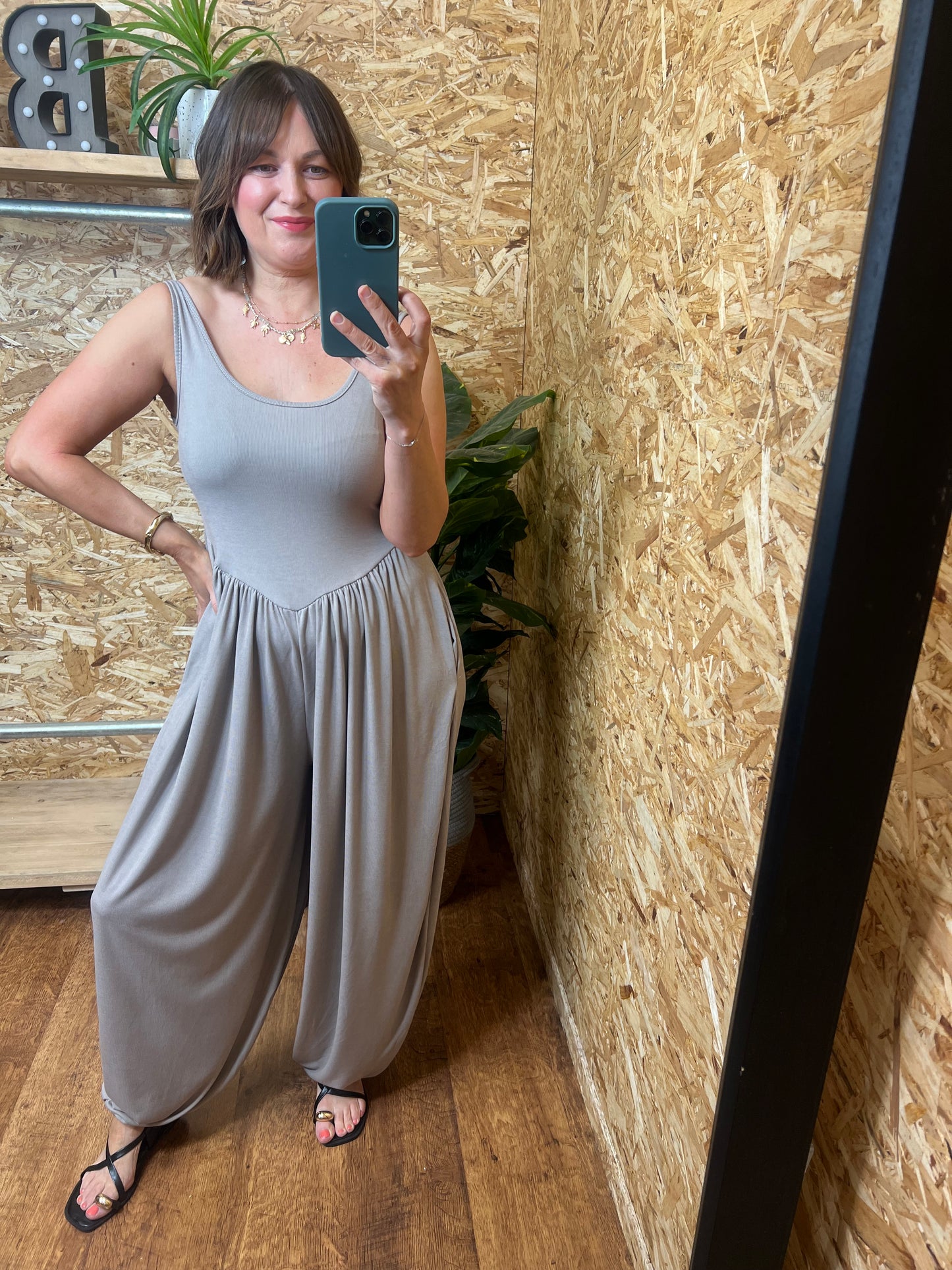 Balloon Leg Jumpsuit