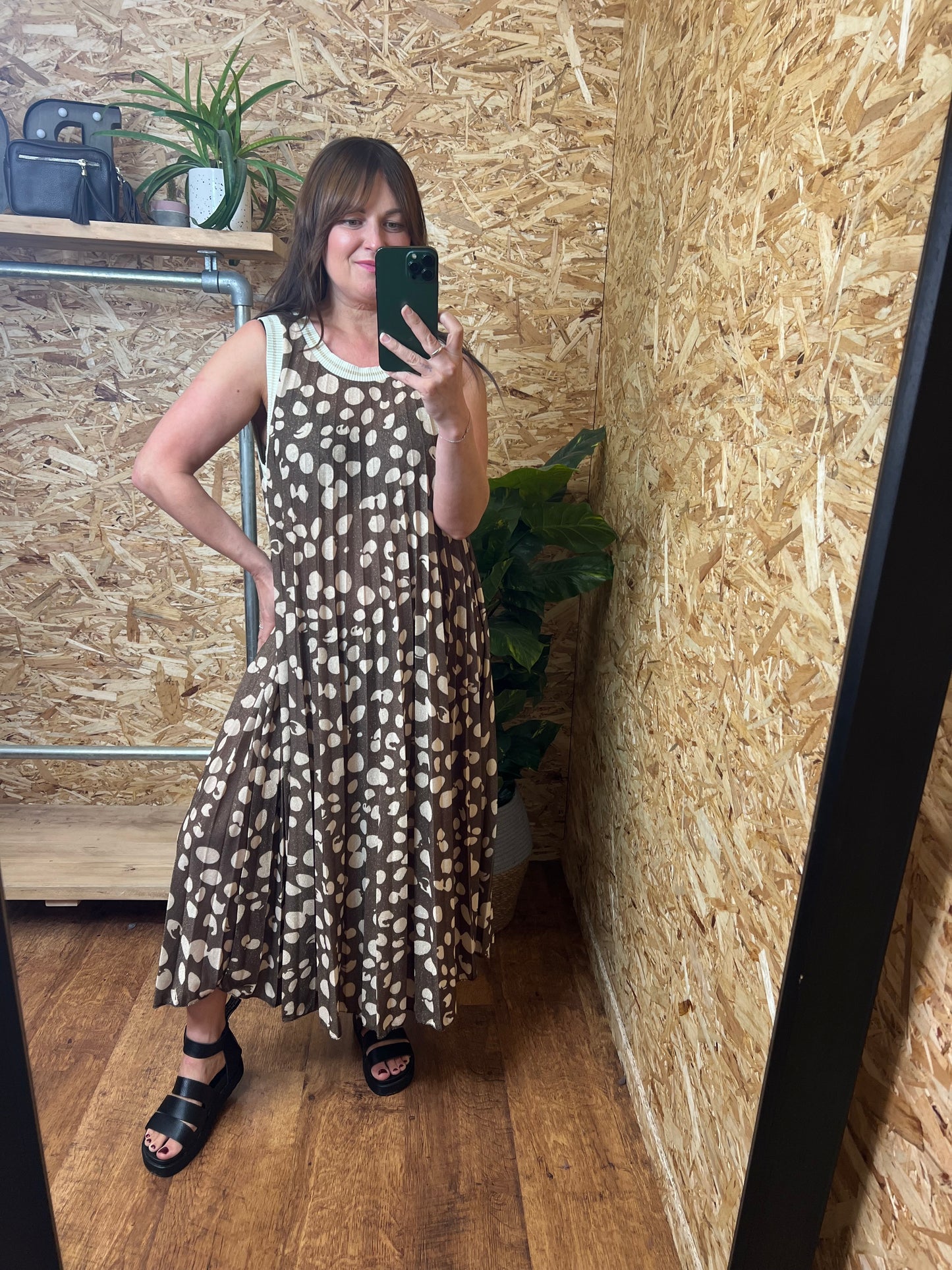 Polka Dot Lurex Dress