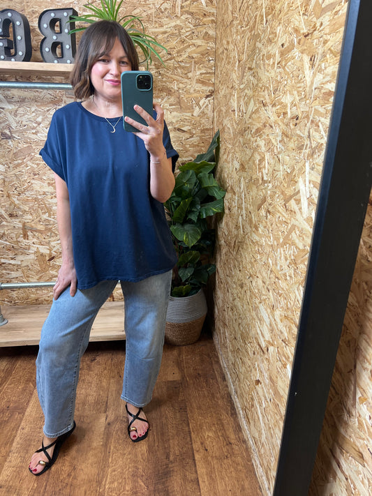 Danni Roll Sleeve Tee