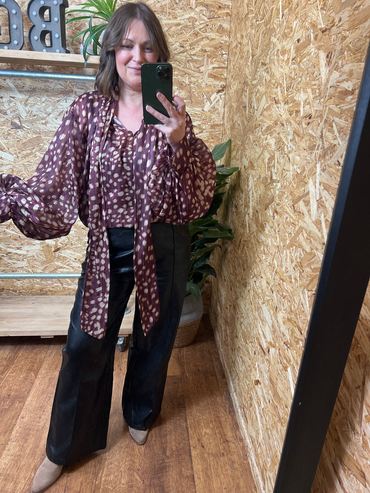 Sylvie Pussy Bow Blouse
