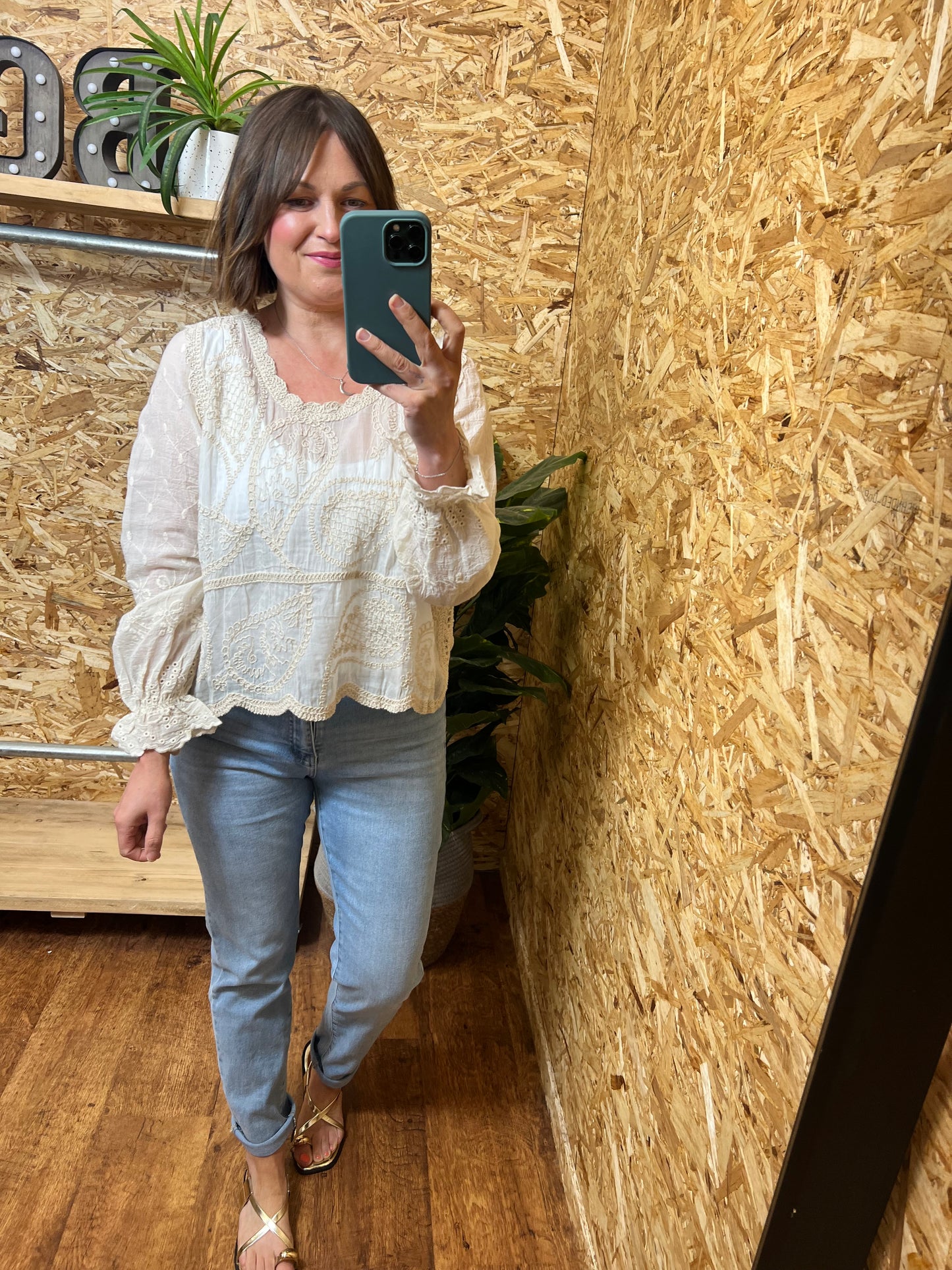 Paisley Crochet Top