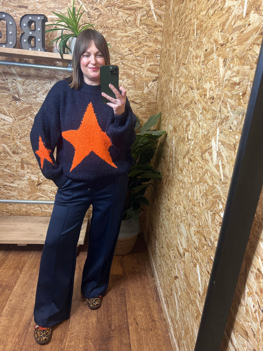Chunky Star Knit