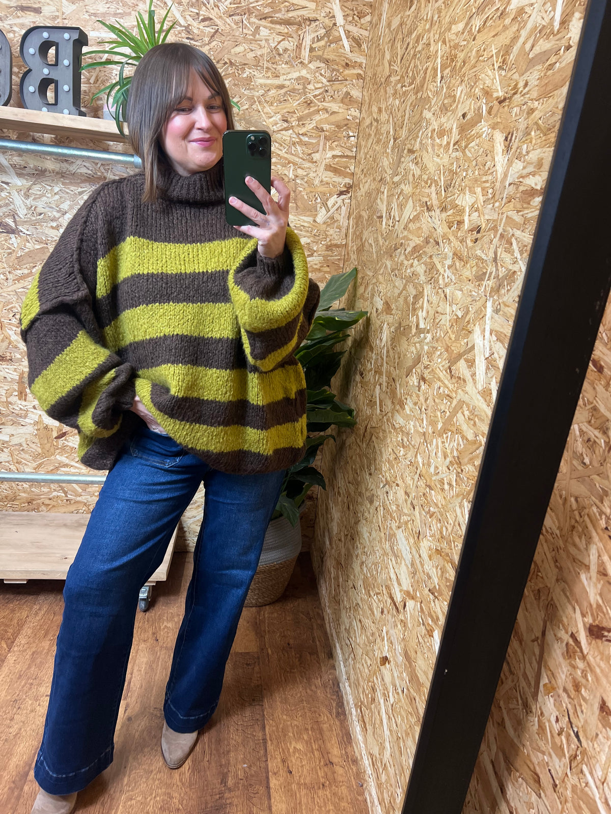 Chunky Stripe Knit