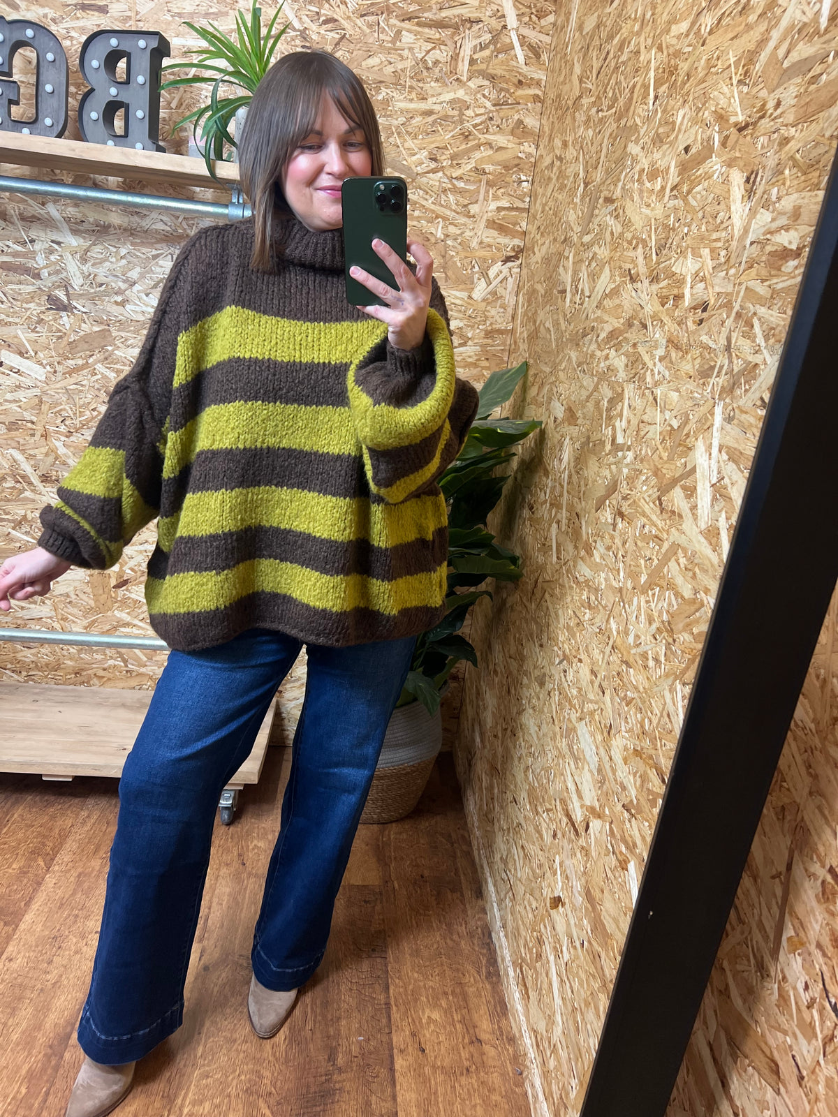 Chunky Stripe Knit