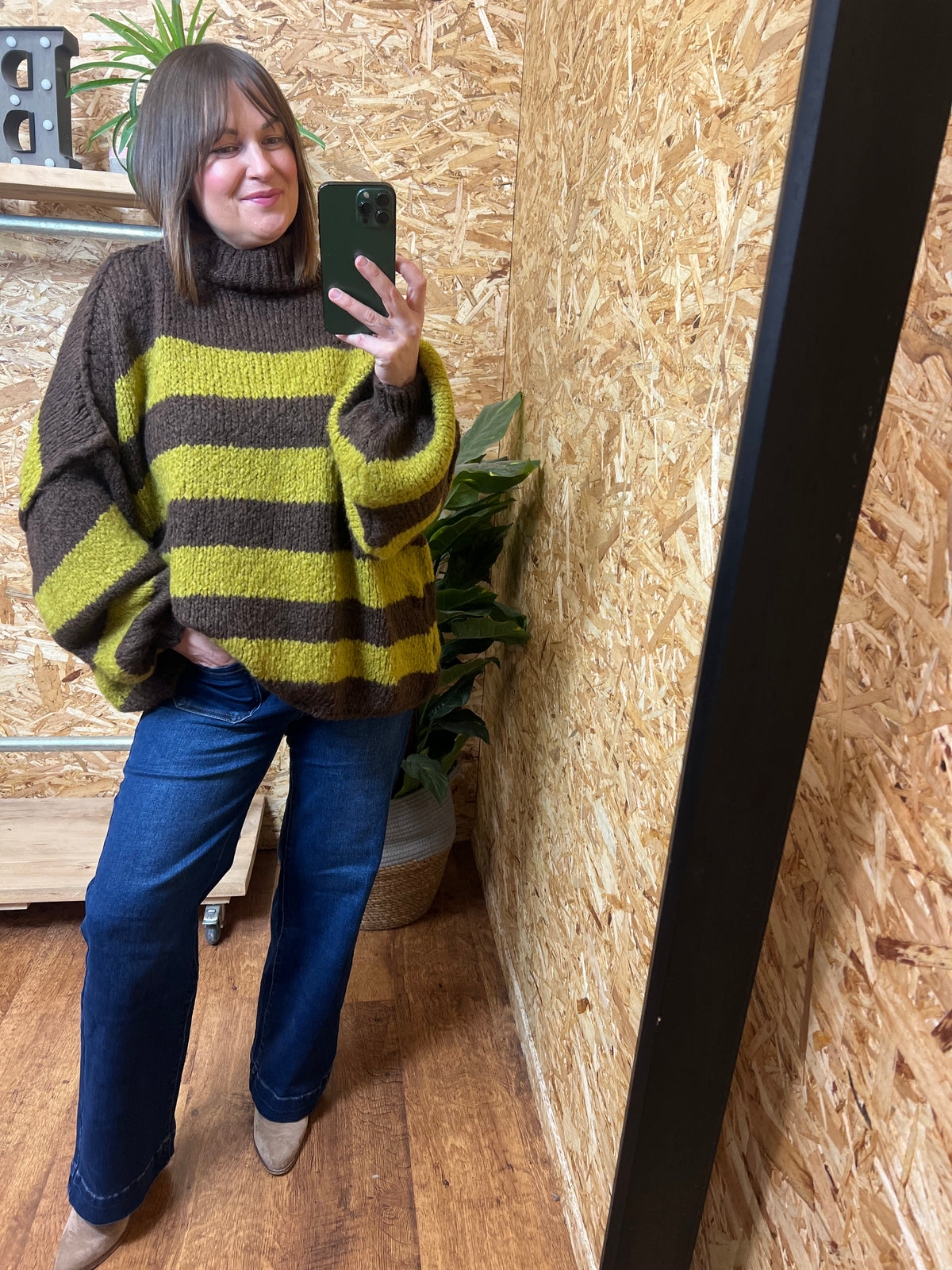 Chunky Stripe Knit