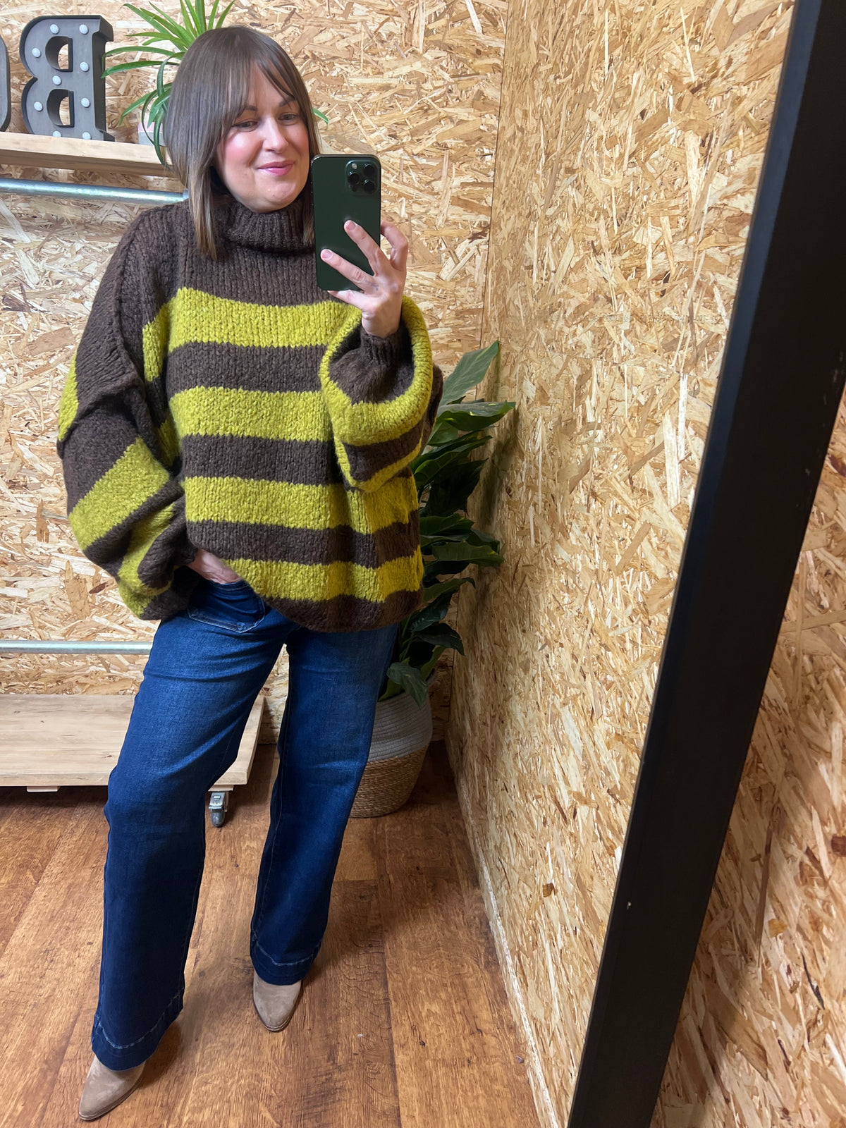 Chunky Stripe Knit