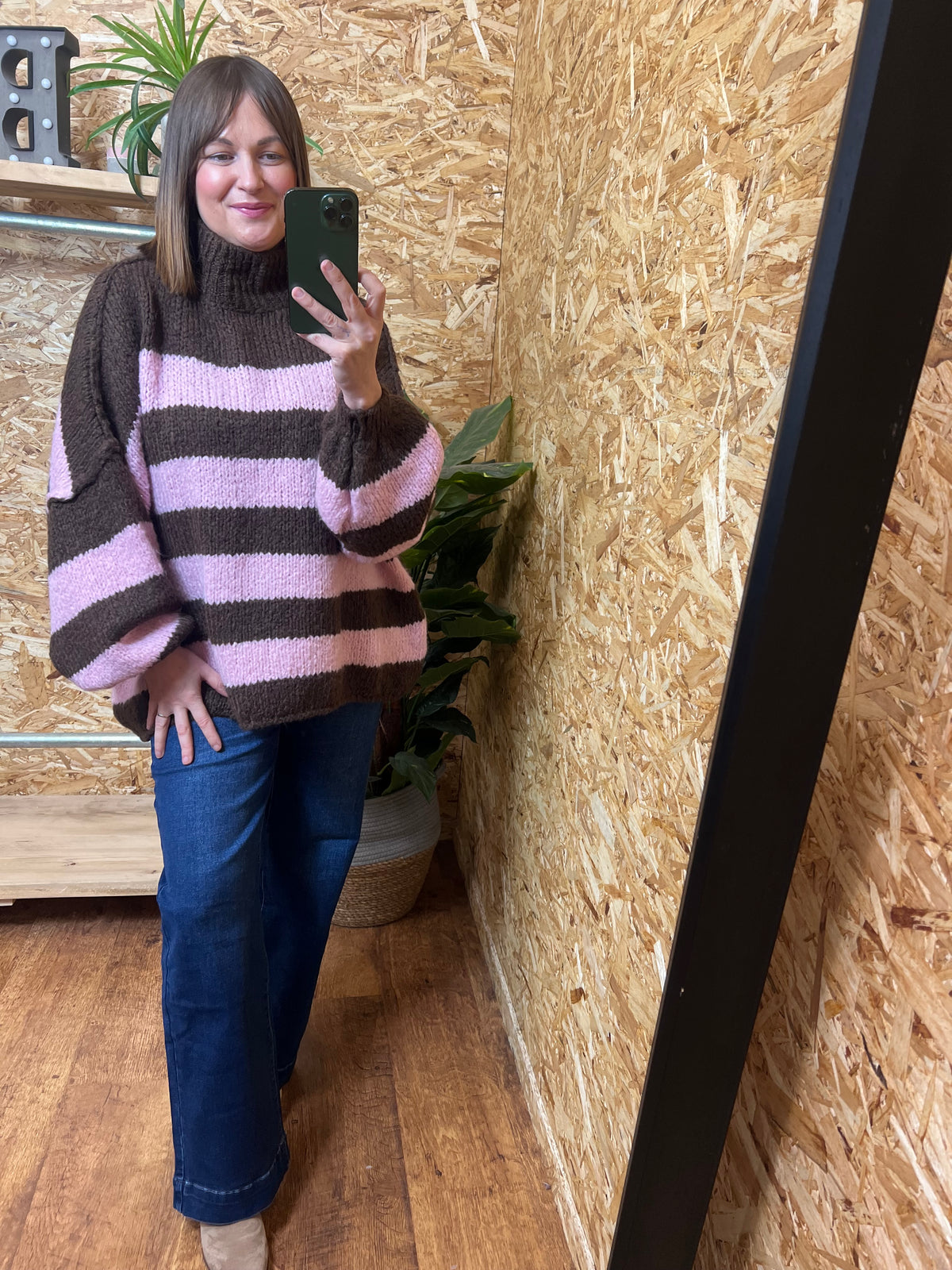 Chunky Stripe Knit