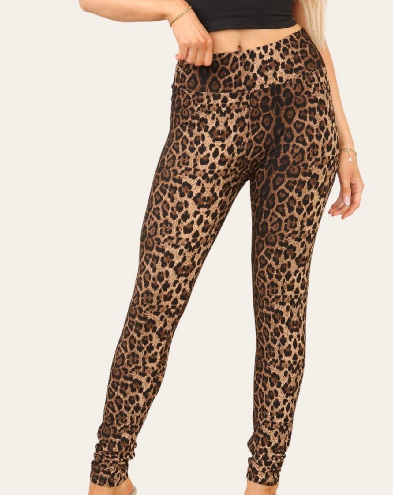 Soft Touch Leopard Leggings