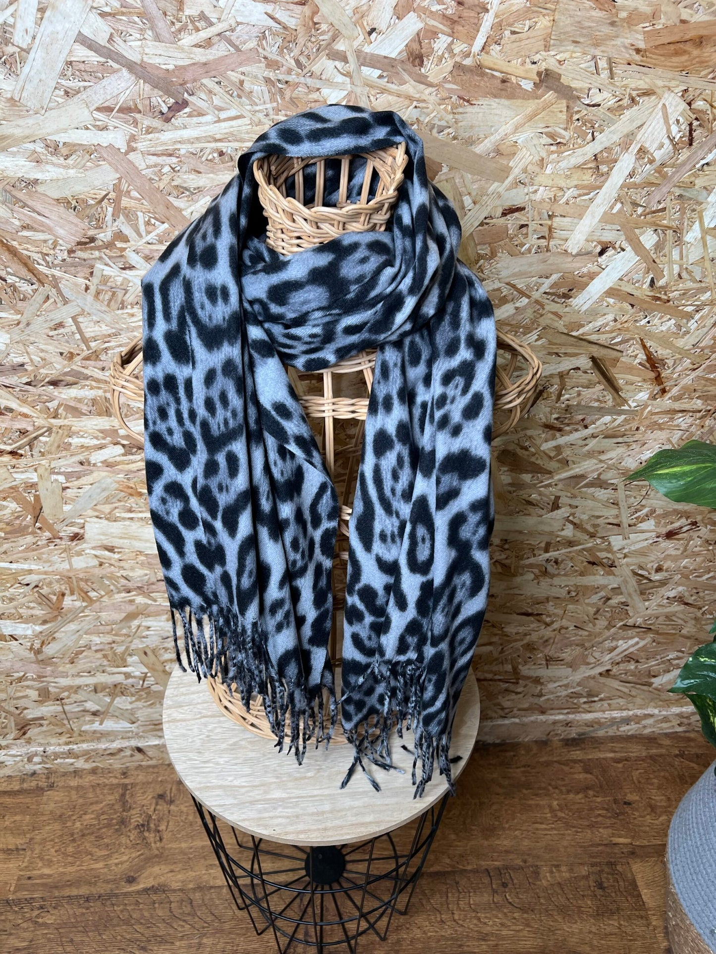 Leopard Print Scarf